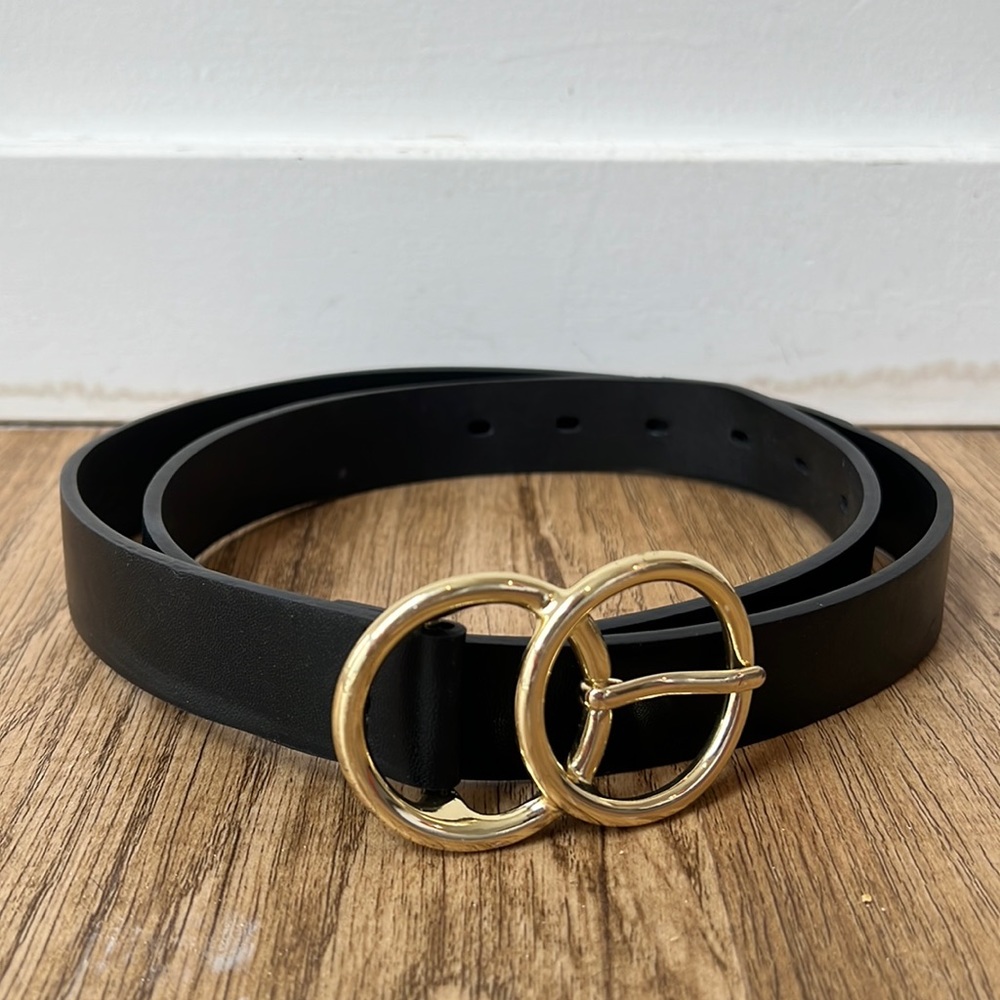 Leather belt